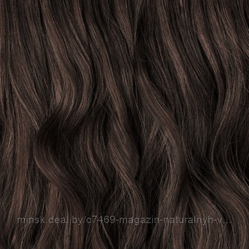 Натуральные пряди на заколках из 100% человеческих волос Nord remy 2 горький шоколад - фото 2 - id-p169715719