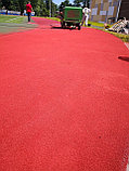 Spray-cпортивное покрытие из резиновой крошки на стадионах c монтажом, резиновое покрытие, фото 9