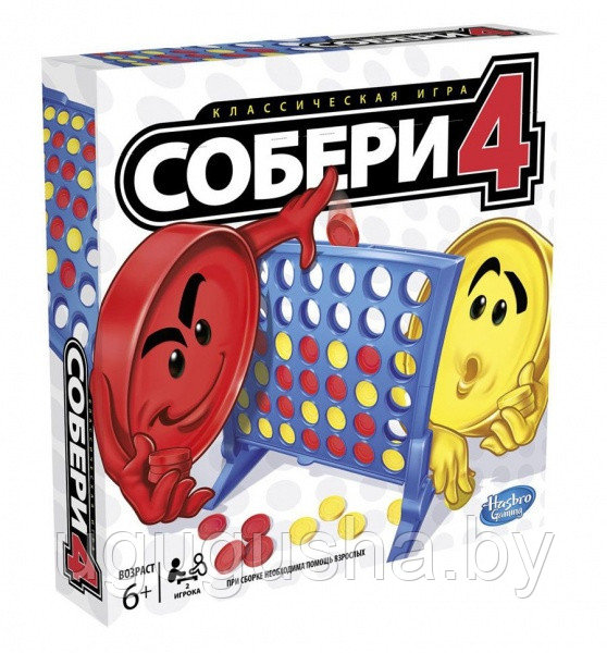 Настольная игра Hasbro Games Собери 4 - фото 1 - id-p169733813