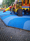 Цветное EPDM покрытие для детских площадок, покрытие спортивное, покрытие из резиновой крошки, фото 5