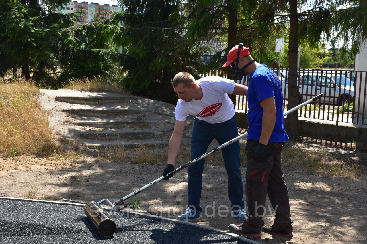 Цветное EPDM покрытие для детских площадок, покрытие спортивное, покрытие из резиновой крошки - фото 8 - id-p169731380