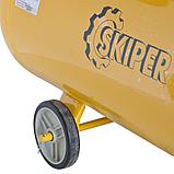 Воздушный компрессор SKIPER IBL3100V (ДО 300 Л/МИН, 8 АТМ, 100 Л, 230 В, 2.2 КВТ), фото 5