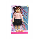 Кукла DEFA  46 см, мягконабивная, расческа, аксессуары, фото 5