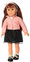 Кукла DEFA  46 см, мягконабивная, расческа, аксессуары, фото 3