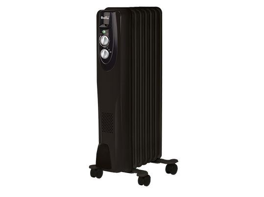 Радиатор масляный Ballu BOH/CL-07BRN Classic black, фото 2