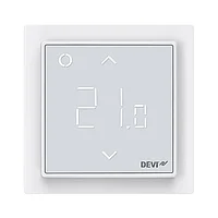 Беспроводной программируемый терморегулятор DEVI Devireg Smart (Wi-Fi), полярно-белый