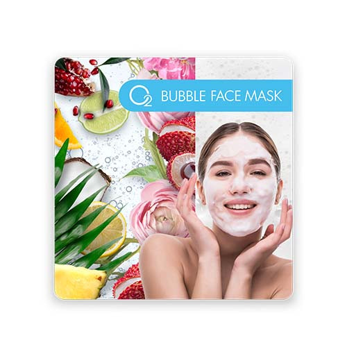 Пузырьковая маска с сильным кислородным действием BUBBLE FACE MASK MG&TF LAMBRE