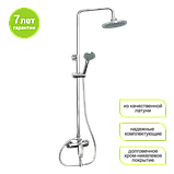 Душевая стойка Eleanti одноручная Арт. 0402.479  с тропическим душем, фото 3