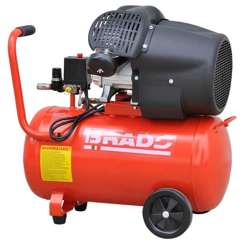 Воздушный компрессор BRADO AR50V (ДО 440 Л/МИН, 8 АТМ, 50 Л, 230 В, 2.2 КВТ) - фото 3 - id-p169764837