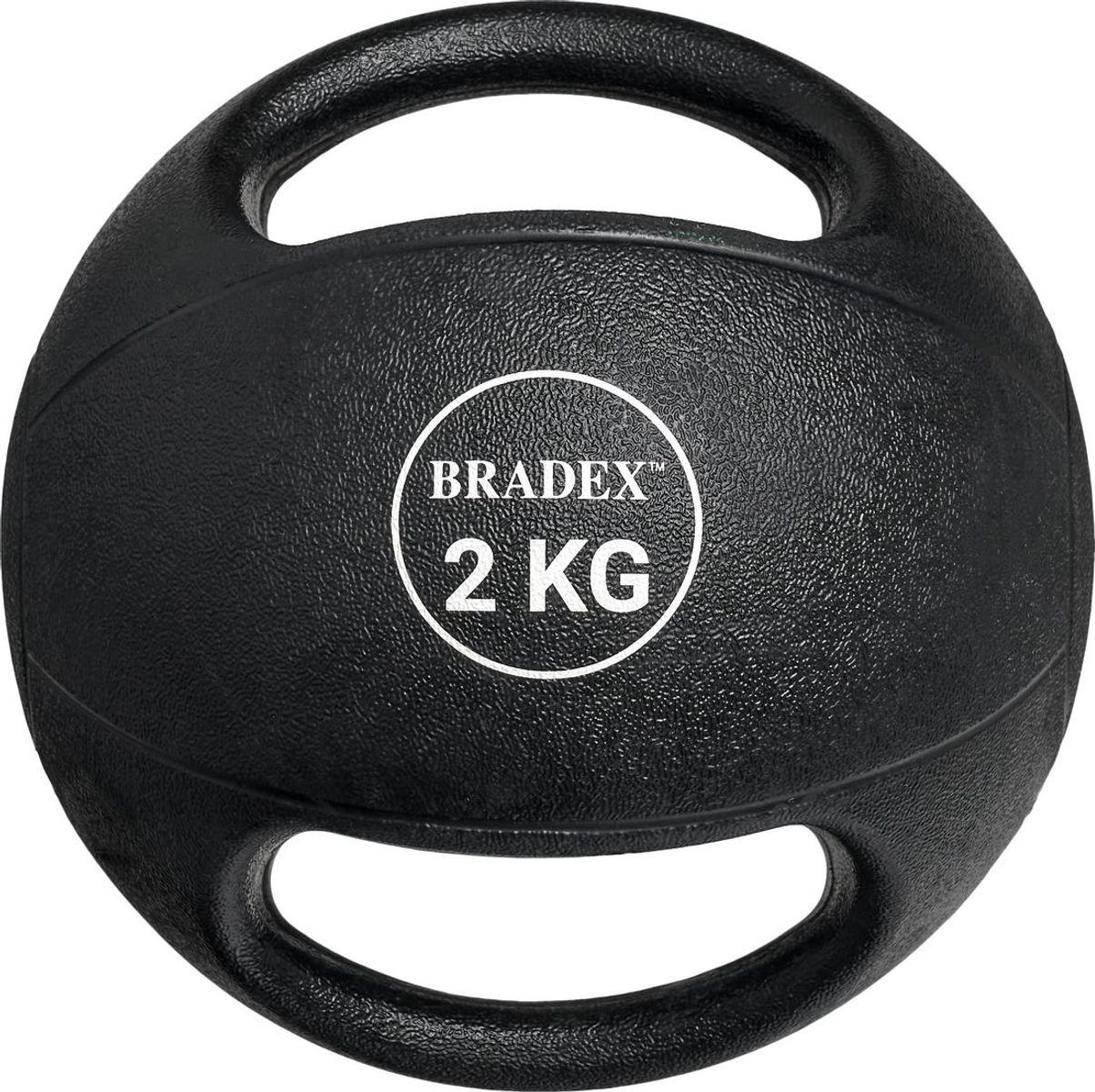 Медбол двуручный, Bradex SF 0761, 2кг