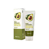 FarmStay Real Avocado Deep Clear Peeling Gel Гель пилинг отшелушивающий с экстрактом авокадо 100 мл