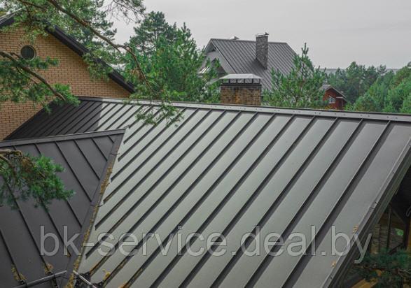 Фальцевая кровля Grand Line Кликфальц Pro / Pro Line / Pro Gofr Premium Rooftop Matte 0.5 мм., Россия - фото 2 - id-p169765693