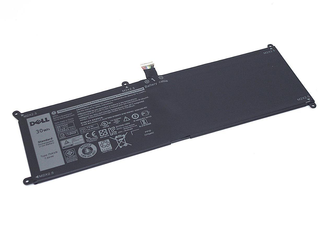 Аккумулятор (батарея) для ноутбука Dell Latitude XPS 12 7000 (7VKV9) 7.6V 30Wh