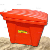 Ящик для песка и соли 250л контейнер пластиковый пожарный разборный. Доставка tsg psl
