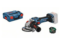 Аккум. углошлифмашина BOSCH GWS 18V-15 SC L-BOXX (18.0 В, БЕЗ АККУМУЛЯТОРА, диск 125х22.0 мм)