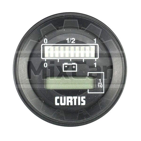 Индикатор заряда/счетчик моточасов Curtis 803RB2448BCJ301O