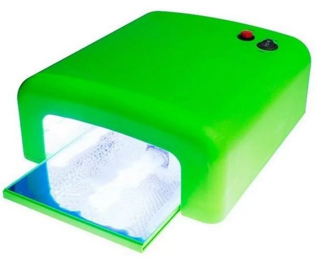 Ультрафиолетовая лампа для маникюра 36 ватт (зеленый) - фото 1 - id-p123245712