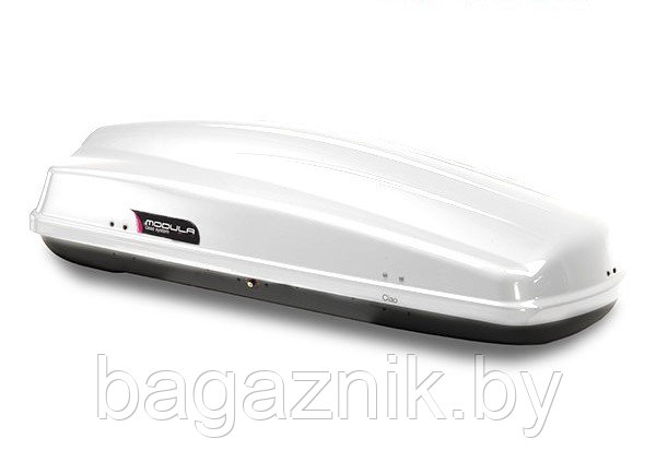 Автомобильный багажный бокс Modula Ciao 430 (175x80x44см) (белый)