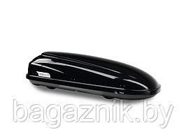 Автомобильный багажный бокс Modula Travel 460 Black Gloss (197x71x48см) (черный)
