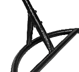 Подвесное кресло Leset Луна черный, фото 3