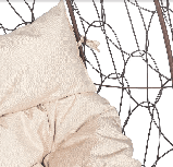 Подвесное кресло Leset Луна коричневый, фото 2