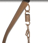 Подвесное кресло Leset Луна коричневый, фото 5