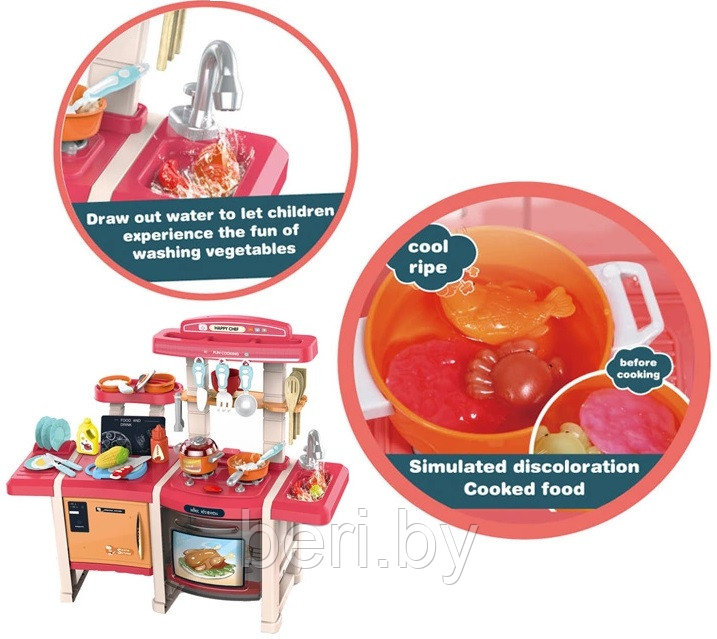 Кухня детская PITUSO "Кухня Happy Chef", 45 предметов, игровой набор - фото 7 - id-p169560675
