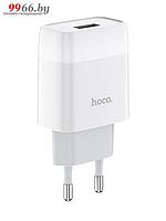 Зарядное устройство Hoco C72A 1xUSB 2.1A White