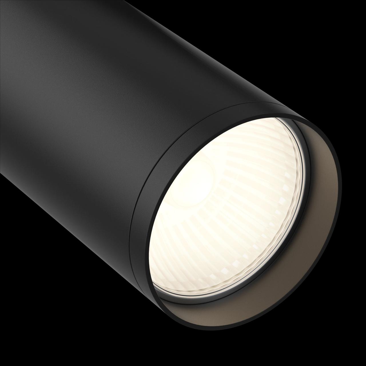 Трековый светильник на шинопровод Maytoni Focus S TR020-1-GU10-B чёрный - фото 3 - id-p169801243