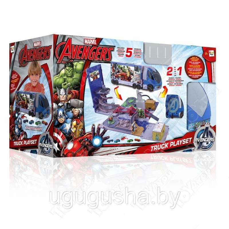Игровой набор Marvel Avengers Truck Playset (IMC Toys) - фото 1 - id-p169810987