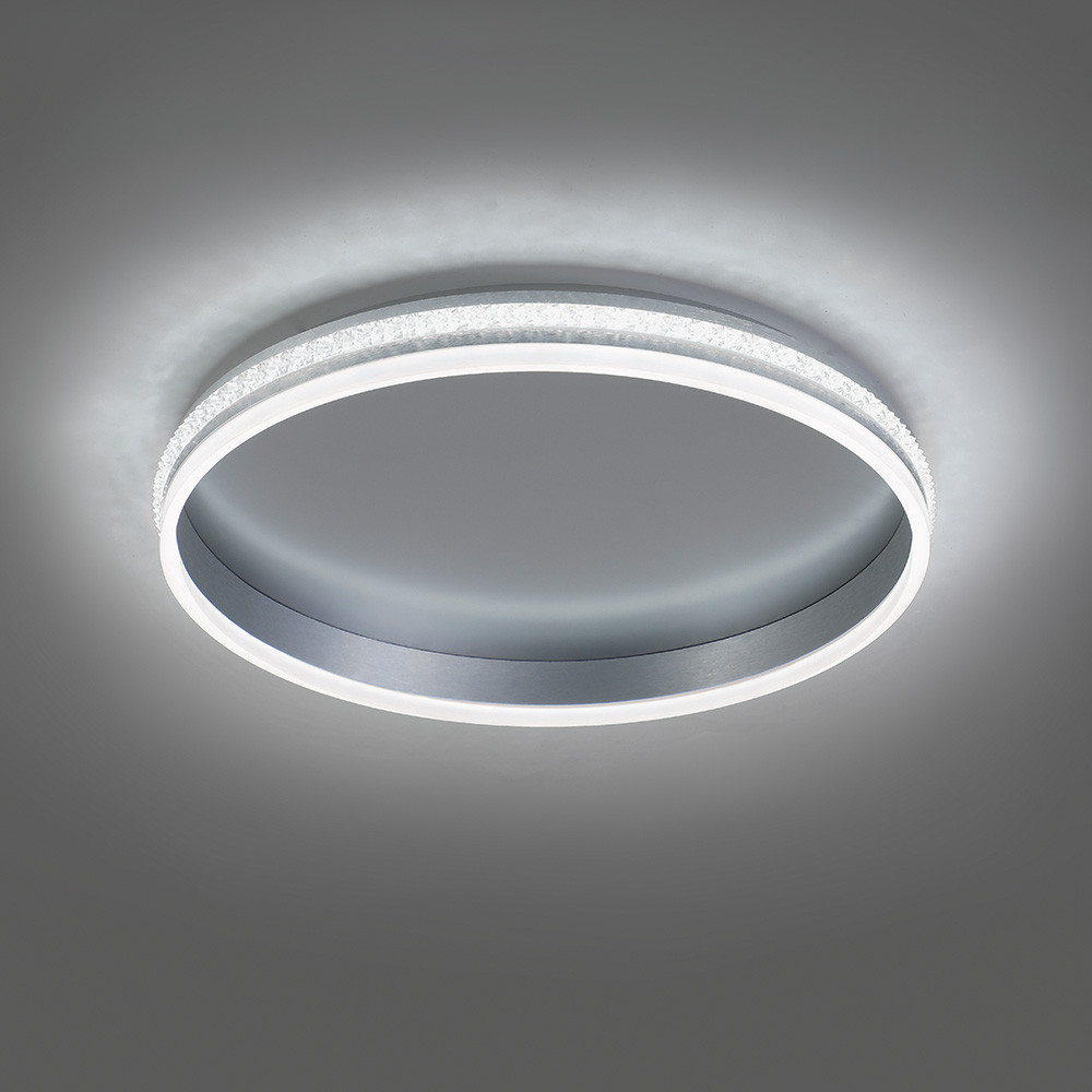 Светодиодный управляемый светильник накладной Feron AL5880 80W серебро 3000К-6500K 41695 - фото 1 - id-p169817653
