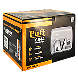 Электросушитель для рук Puff-8844 (2,3 кВт) механический старт, нержавейка, фото 10