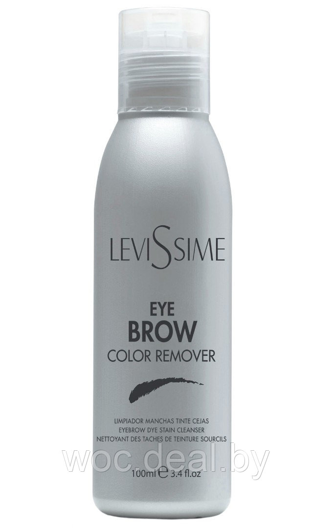 Levissime Лосьон для демакияжа области вокруг глаз Eyebrow Cleanser, 100 мл - фото 1 - id-p169842428