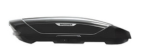 Багажный бокс Broomer Venture L 430л. (187x89x40см) черный металлик глянец