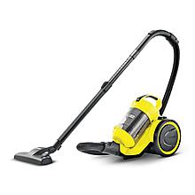 Пылесос для сухой уборки KARCHER VC 3 FLOOR ( 700 Вт, контейнер 0,9 л, радиус действия 7.5 м, шланг, 1,5м)
