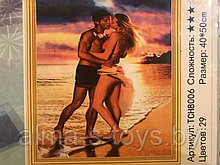 Алмазная картина размер 50*40 романтика мужчина и женщина