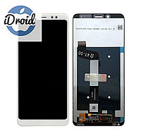 Дисплей (экран) Xiaomi Redmi Note 5 (M1803E7SG) с тачскрином, белый