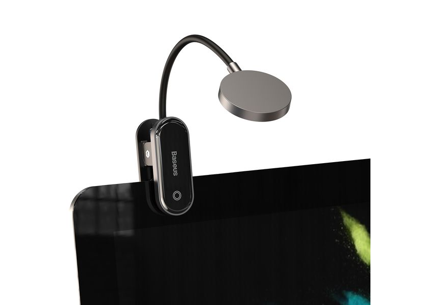 Лампа для книг - Baseus Comfort Reading Mini Clip Lamp Dark Gray (DGRAD-0G) - фото 2 - id-p169873999