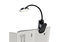 Лампа для книг - Baseus Comfort Reading Mini Clip Lamp Dark Gray (DGRAD-0G)