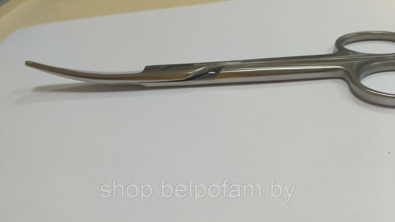 Ножницы тупоконечные вертикально-изогнутые 170 мм - фото 3 - id-p110328539