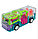 Прозрачная и светящаяся машинка Автобус с музыкальными эффектами, движущимися шестеренками, переключением режи, фото 4