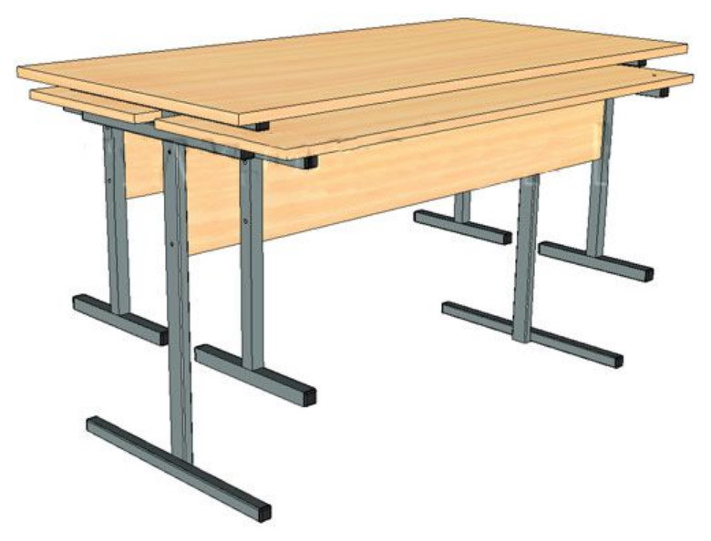 Стол обеденный для школьной столовой 1200 (4хместный)