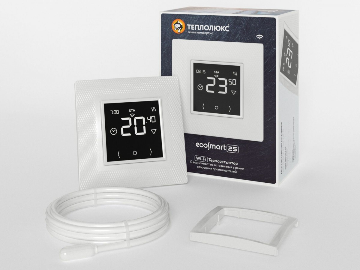 Терморегулятор для теплого пола "Теплолюкс" EcoSmart 25 - фото 2 - id-p169878405
