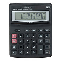 Калькулятор настольный 8-разряд SDC-878V 2-ое питание 556079