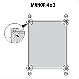Хозблок MANOR Pent 6x4 серый, фото 4