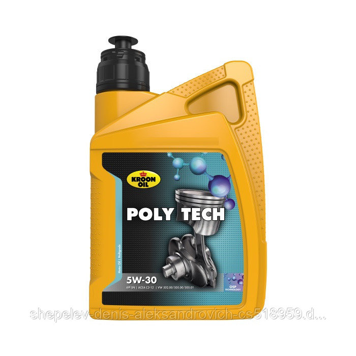 Моторное масло Kroon-Oil Poly Tech 5W30 1L