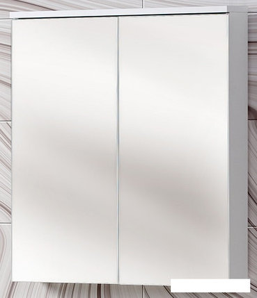 Мебель для ванных комнат Акваль Шкаф с зеркалом Сиена 60 СИЕНА.04.60.60.N, фото 2