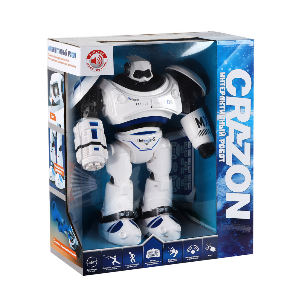 Игрушка робот интерактивный ZHORYA Crazon ZYA-A2721-1 д - фото 1 - id-p169884507