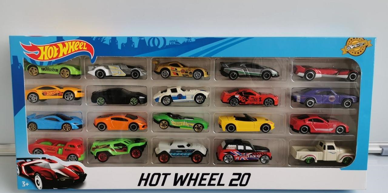 Набор машинок Хот Вилс 20 шт в ассортименте (Hot Wheels )