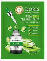 Тканевая маска для лица АЛОЭ ALOE Real Essence Mask (DORIS), 25 мл